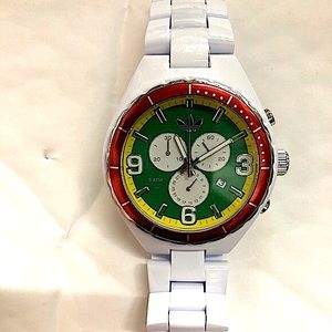 Adidas White Men Watch